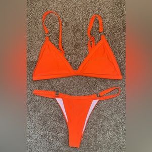 Neon Orange Bikini